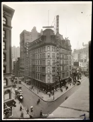 Udsigt over Grand Hotel ay 31st Street og Broadway, New York, ca. 1914 (sølv gelatinetryk)