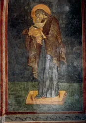 Jomfru og barn (fresco)