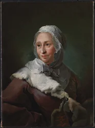 Portræt af Elisabeth Marie Fabritius, født d
