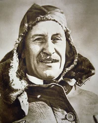 Portræt af Orville Wright (s/h-foto)