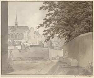 Ved Saint-Martins kirke i Montmorency, nord for Paris, den 10. juli 1812