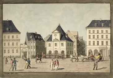 Kongens Nytorv med Hovedvagten