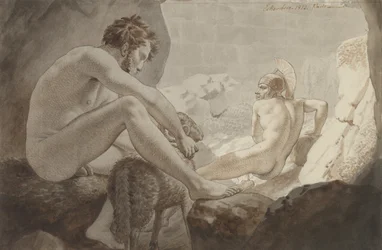 Odysseus flygter fra Polyfem