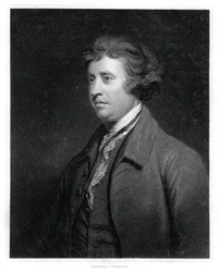 Edmund Burke, anglo-irsk statsmand, forfatter, taler, politisk teoretiker og filosof, 1834.