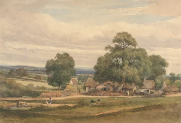 Emerey Down nær Lyndhurst, New Forest, Hants