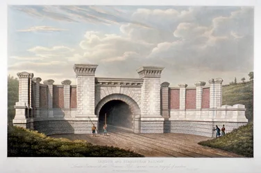 Primrose Hill Tunnel af London og Birmingham Railway, 1837