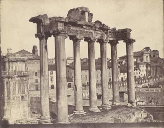 Temple of Concord, Rom, 1850