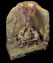 "loveseats" 1897 (bronze og onyx)