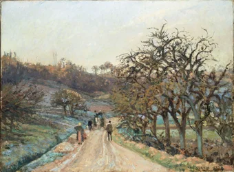 Frugthave nær Osny, Pontoise, 1874