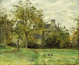 Piettes hus i Montfoucault; La Maison de Piette a Montfoucault, 1874