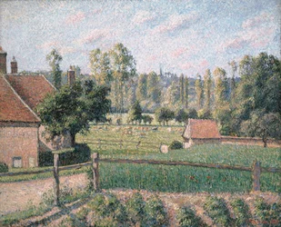 Prærien i Eragny, 1889
