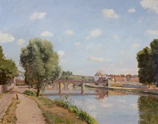 Jernbanebroen, Pontoise, 1873