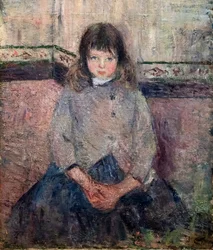 Félix Pissaro i nederdel
