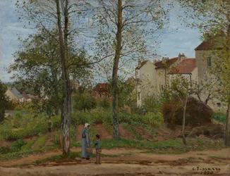 Landskab ved Louveciennes (efterår)