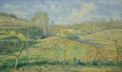 Solen i marts, Pontoise