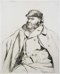 Portræt af Cezanne (delstat I)