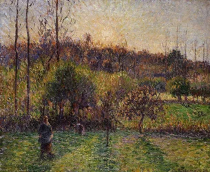 Opgående sol i Eragny, 1894.