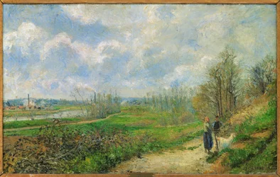 Serre du chou, nær Pontoise (olie på lærred)