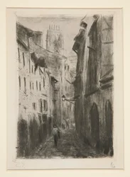 En gade? Rouen (Rue des Arpents) [En gade i Rouen (Rue des Arpents)]