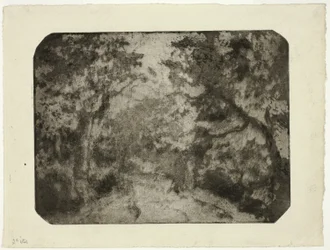 Wooded Lane ved Pontoise