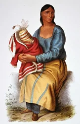 En Chippewa-enke
