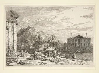The Market at Dolo, fra serien Vedute (Views)