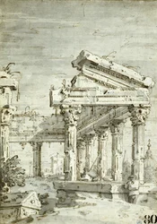 Capriccio: Et ødelagt klassisk tempel