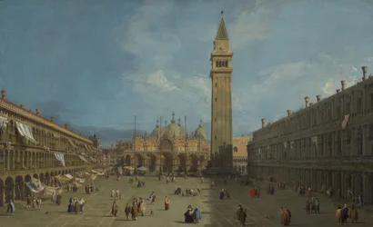 Piazza San Marco, slutningen af 1720