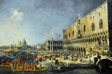 Modtagelse af den franske ambassadør i Venedig