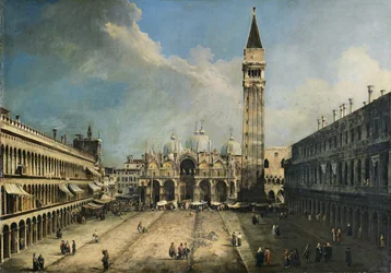 Markuspladsen i Venedig