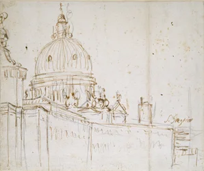 Venedig: Dogana di Mare og S. Maria della Salute, midten af ​​det 18. århundrede