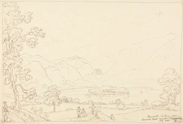 Derwent ser mod Borrowdale, juli 1835