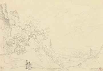 From under the Keep in Carisbrooke Castle, 18. maj 1829
