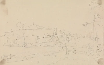 Godshill Church, august 1826