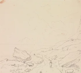 Landslip, Isle of Wight, 13. august 1829