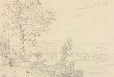 Ser på Wootton Bridge, Isle of Wight, august 1828