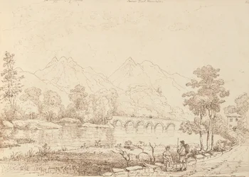 Lown Bridge, der fører til Gap of Dunloh