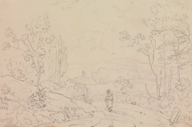 I nærheden af Newport, Isle of Wight, februar 1826