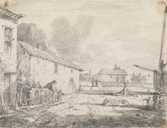På Hastings Beach, 12. oktober 1820