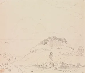 På stranden nær Sandrock, 13. august 1829