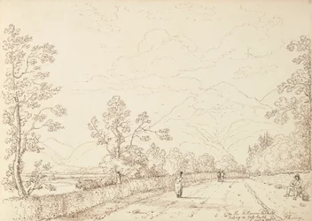 På Killarney Road, der fører til Ross Castle, 4. september 1841