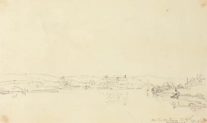 På Medina nær Cowes, Isle of Wight