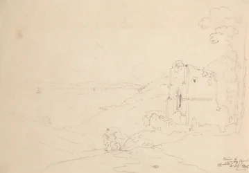 Ruinerne af Walton Church, Clevedon, 6. september 1845