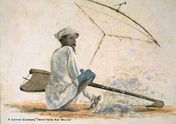 En bomuldsrens Thun-Thun-Aie-Wallah, Indien