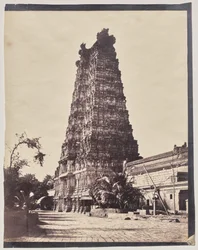 Western Gateway (Gopuram) til Meenakshi Sundareshwar-templet, Madurai