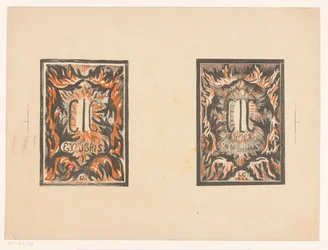 To ex-libris af Carel Lion Cachet