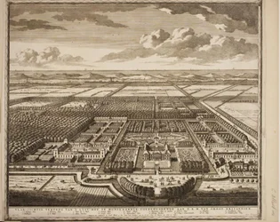 Frederik Henriks lystslot i Hornslaardyck ved Gravesand