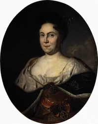 Portræt af kejserinde Catherine I. 1684-1727, 1717