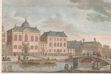 Højtysk synagoge i Amsterdam, ca. 1790