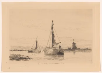 Le Vecht près de Weesp (original titel på objektet) La Hollande (original serietitel)
